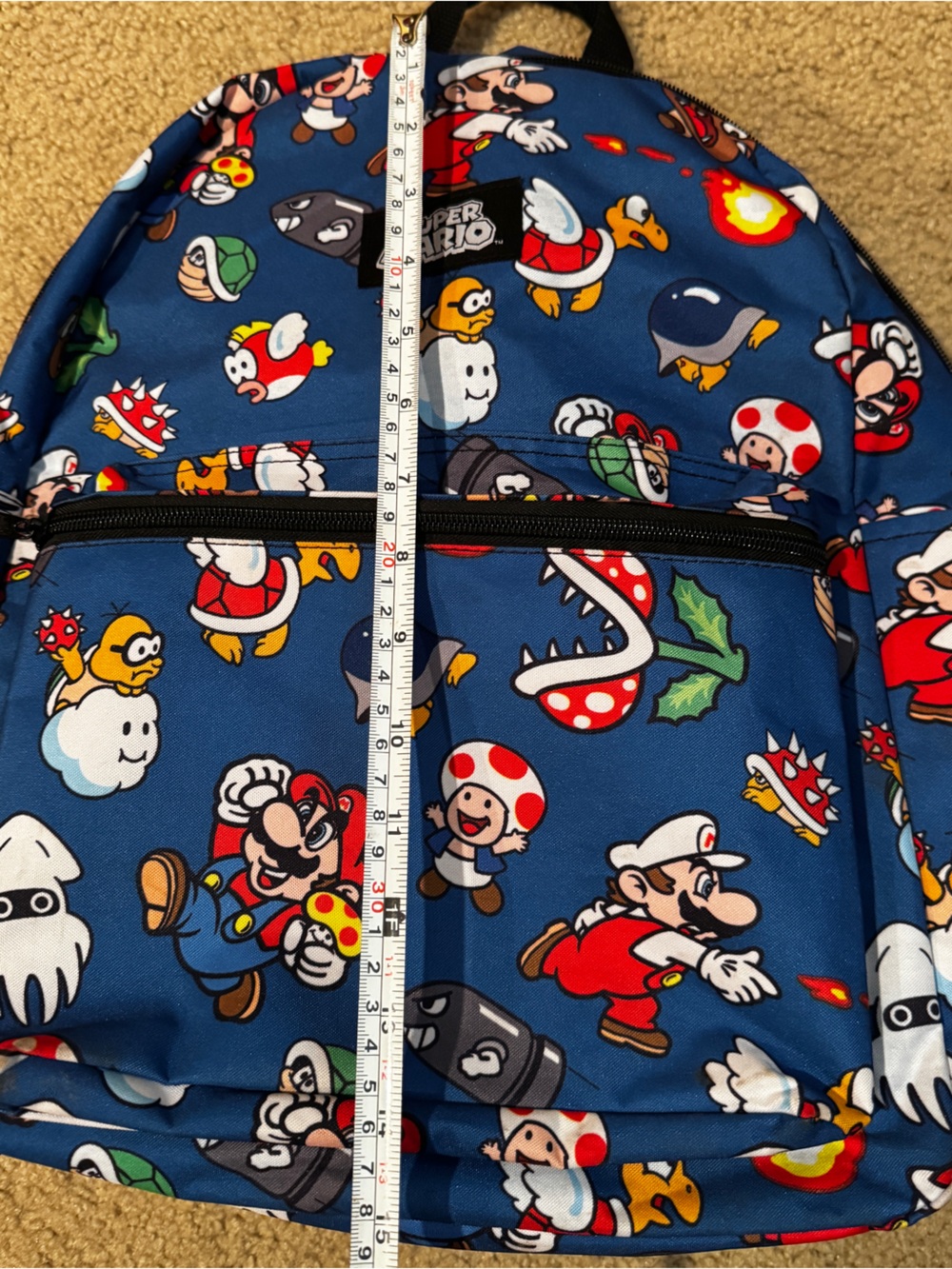 Super Mario Lunch & Backpack - Picture 9 of 13